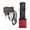 Dieselland DL-UNI20025 – Industriemikroskop-Set mit Monitor und Stativ (8-130×)