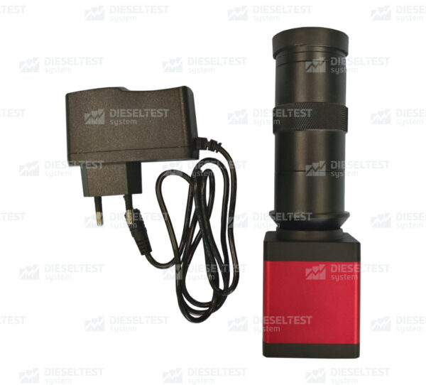 Dieselland DL-UNI20025 – Industriemikroskop-Set mit Monitor und Stativ (8-130×)