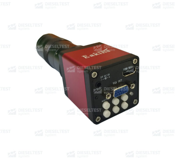 Dieselland DL-UNI20025 – Industriemikroskop-Set mit Monitor und Stativ (8-130×)
