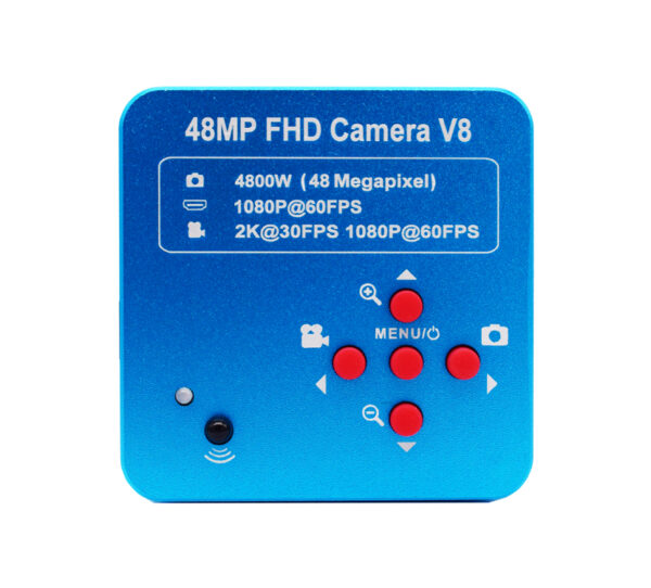 Dieselland DL-UNI20031 – Industriemikroskop-Set mit Monitor und Stativ (48 MP, 200×)